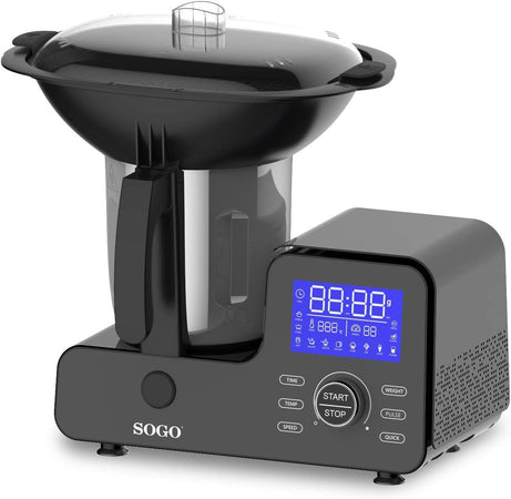 SOGO Robot  mutifunzione 10 programmi, 11 velocità, 2L, + accessori
