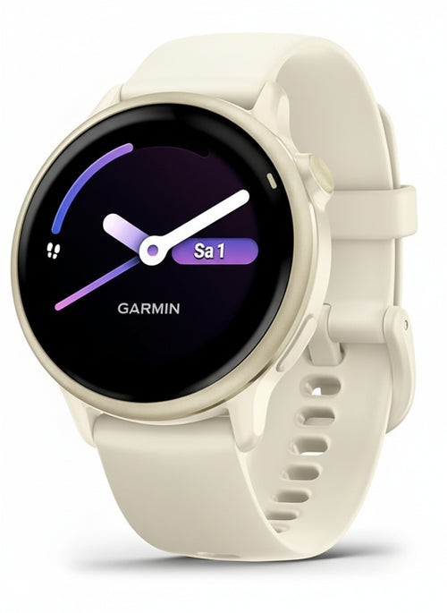 Garmin vívoactive 6 42 mm Fitness Smartwatch, 1.2 Inch AMOLED Touch Display, Up to 11 Days Battery Life, 80+ Sports Apps, Training Options, Health Functions, Smart Notifications, GarminPay