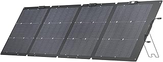 Ecoflow Solar Panel Foldable Double Sided 220W with Adjustable Bracket, IP68 Waterproof and Durable for Network Life