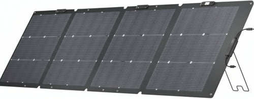 Ecoflow Solar Panel Foldable Double Sided 220W with Adjustable Bracket, IP68 Waterproof and Durable for Network Life