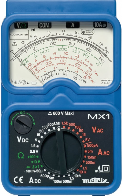 Metrix MX 1 Analogue Multimeter with Carry Case
