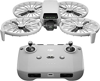 DJI Flip - Mini Drone with Camera 4K for Adults, Under 249g, Follow-Me, 13 km HD Transmission, Hand Start, Automatic Return, 31 Minutes Flight Time, Compact Drone with Camera for Travel & Everyday Use