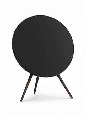 Bang & Olufsen Beosound A9 (5th Gen) - Legendary WiFi and Bluetooth Home Speaker with Room-Filling Sound, Powerful Luxury Floor Speaker with Oak Legs - Black Anthracite