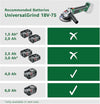 BOSCH - MINI SMERIGLIATRICE ANGOLARE A BATTERIA UNIVERSALGRIND 18V-75 DIAM. 115MM