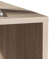 Scrivania con 4 cassetti, postazione porta PC da ufficio e cameretta 110 cm Made in Italy