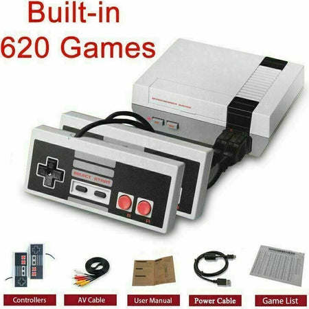 620 IN 1 MINI CONSOLE GIOCHI CLASSIC RETRO PER NES 2 CONTROLLER TIPO NINTENDO Videogiochi/Sistemi legacy/Sistemi Nintendo/Super Nintendo/Super NES/Console Zencoccostore - Formia, Commerciovirtuoso.it