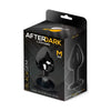 Afterdark Plug Anale Nero Taglia M con Gemma Nera