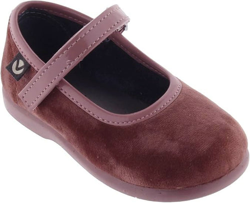 Ballerine bambina in velluto dal 19 al 27 Victoria