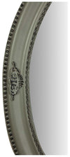 Biscottini Specchiera da appendere verticale/orizzontale L64xPR4xH84 cm finitura grigio anticato.