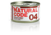 Natural Code Scatoletta 04 gusto Pollo e Tonno per Gatti Adulti 85gr