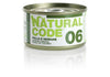 Natural Code Scatoletta 06 gusto Pollo e Verdure per Gatti Adulti 85gr