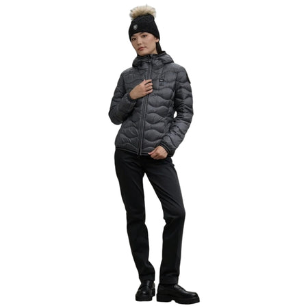 Blauer piumino grigio antracite Camelia 25WBLDC03095