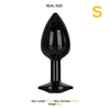 Afterdark Plug Anale Taglia S con Gemma Nera