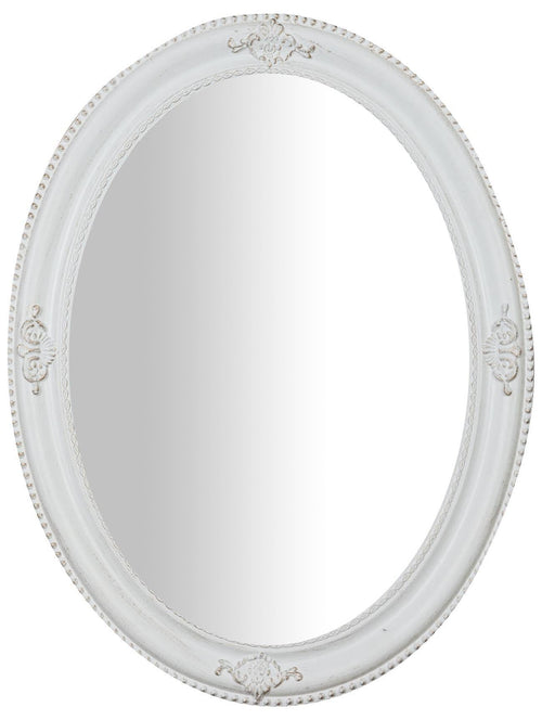 Biscottini Specchiera da appendere verticale e orizzontale finitura bianco Specchio