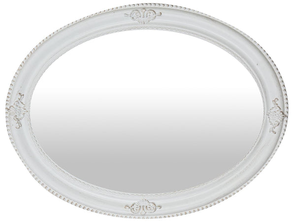 Biscottini Specchiera da appendere verticale e orizzontale finitura bianco Specchio