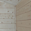 Casetta in legno con porta e finestra deposito da giardino per attrezzi Made in Italy 200 x 200 x h 217 cm