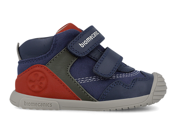Scarpe bimbo Biomecanics alte blu numeri dal 19 al 25