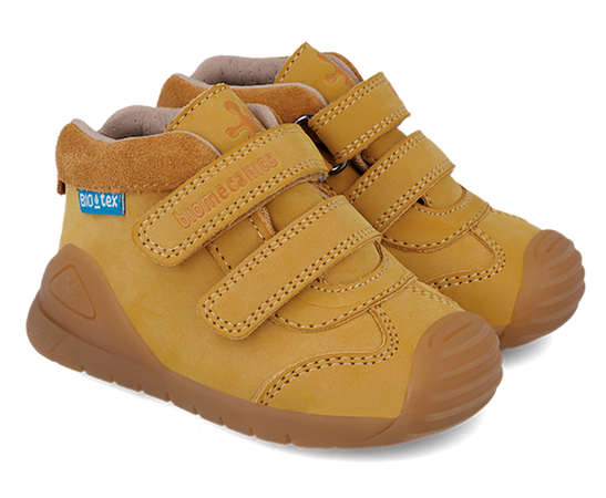 Scarpe bimbo Biomecanics alte giallone numeri dal 19 al 25