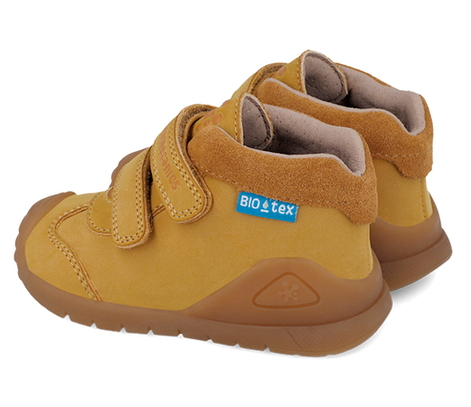 Scarpe bimbo Biomecanics alte giallone numeri dal 19 al 25