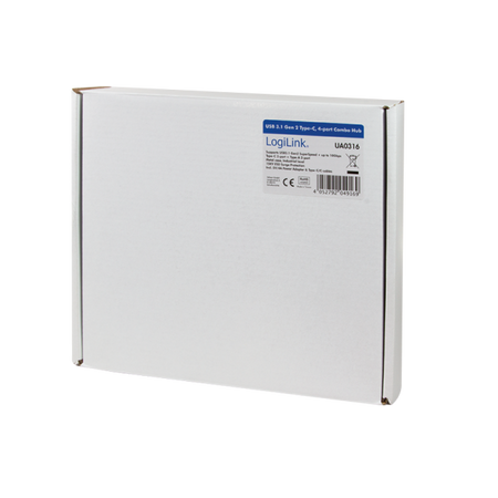 Hub USB-C 3.2 Gen 2, 4 Porte in Metallo