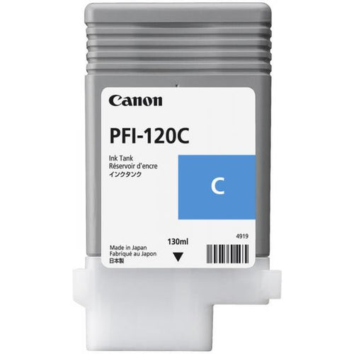 Canon PFI-120 C - 130 ml - ciano - originale - serbatoio d'inchiostro