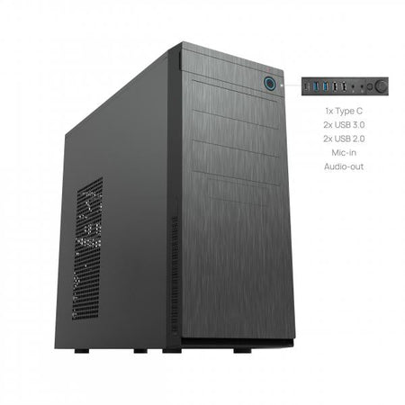 Chieftec HC-10B-OP computer case Mini Tower Nero (Chieftec Elox Series HC-10B-OP - tower)