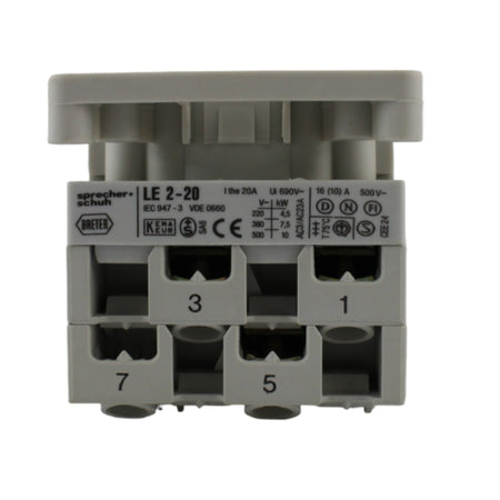 Interruttore Breter LE2-20-1753 Aleyay