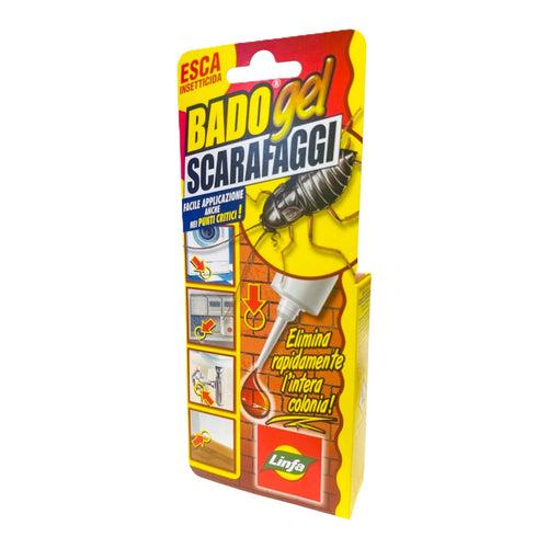 Bado Gel Scarafaggi g 5 Esca Insetticida Elimina Rapidamente L'Intera Colonia Linfa