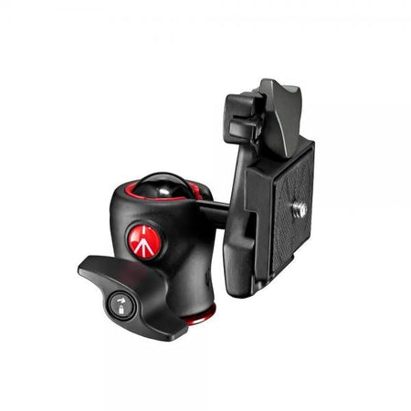 Manfrotto MH490-BH testa per treppiede Nero Alluminio 1/4\" Palla