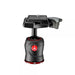 Manfrotto MH490-BH testa per treppiede Nero Alluminio 1/4\ Palla