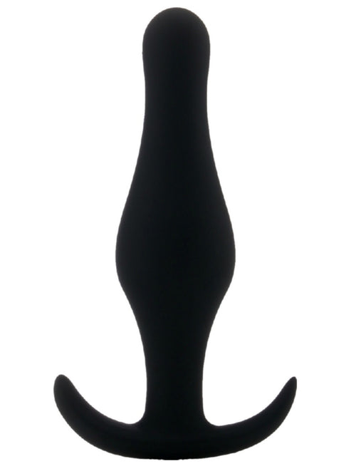 Butt plug dildo anale taglia S Small Nero di Shots Toys