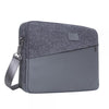 Rivacase 7930 39,6 cm [15.6] Borsa da corriere Grigio (Riva Case 7930 grau MacBook Pro&Ultrab)