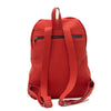 Kubra - Zaino Donna Rosso In Vera Pelle Stampata