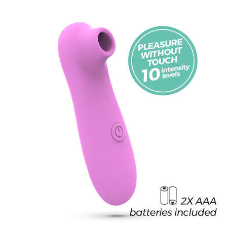 Stimolatore del succhia clitoride intimo per la donna vibratore a onde di pressione air pulse 10 velocità BATTERIE INCLUSE