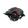 MAD CATZ GAMING MOUSE R.A.T. 8+ BLACK OTTICO ALLUMINIO +16K DPI 11xPUL PRG
