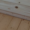Casetta in legno con porta finestrata deposito da giardino Made in Italy 200 x 207 x h 214 cm