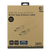 Deltaco HDMI-1250 cavo HDMI 25 m HDMI tipo A [Standard] Nero (DELTACO HDMI-1250 - HDMI med Ethernet-)