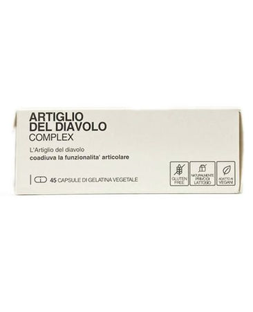 Artiglio del diavolo complex 45 caps. con Boswellia, Uncaria, Astragalo per la funzione articolare dolori dona sollievo