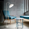 Piantana Contemporanea Swan Bianco 1 Luce E27
