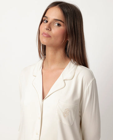 Admas Pigiama Donna aperto in caldo velluto 62617 2510S29