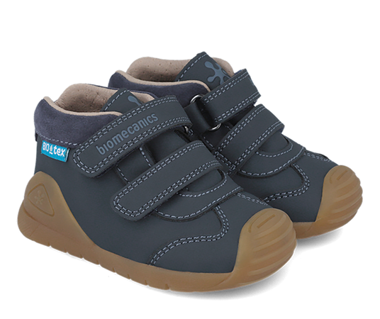 Scarpe bimbo Biomecanics alte blu dal 19 al 25 251134