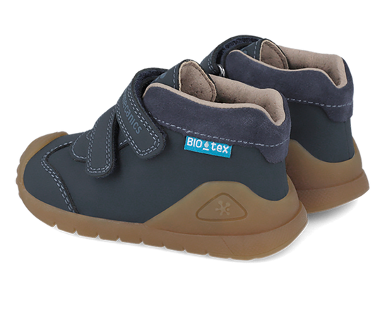 Scarpe bimbo Biomecanics alte blu dal 19 al 25 251134