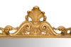 Biscottini SPECCHIERA DA PARETE IN LEGNO FINITURA FOGLIA ORO ANTICATO MADE IN ITALY