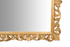 Biscottini SPECCHIERA DA PARETE IN LEGNO FINITURA FOGLIA ORO ANTICATO MADE IN ITALY