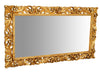 Biscottini SPECCHIERA DA PARETE IN LEGNO FINITURA FOGLIA ORO ANTICATO MADE IN ITALY
