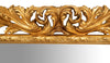 Biscottini SPECCHIERA DA PARETE IN LEGNO FINITURA FOGLIA ORO ANTICATO MADE IN ITALY