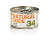 Natural Code Scatoletta 34 Tonno e Kiwi per Gatti Adulti 85gr