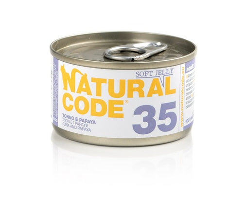 Natural Code Scatoletta 35 Tonno e Papaya per Gatti Adulti 85gr