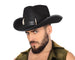 Cappello Western Nero