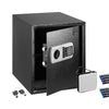 Cassaforte di Sicurezza 40x35 H40cm Elettronica 2Chiavi Acciaio Verniciato Casa Hotel